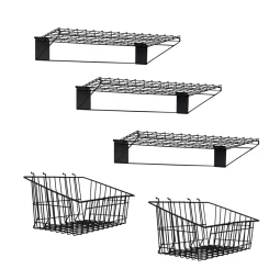 Proslat Stealth Wire Shelf and Basket Kit