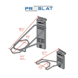 Proslat Stealth Vertical Single Firearm Holder