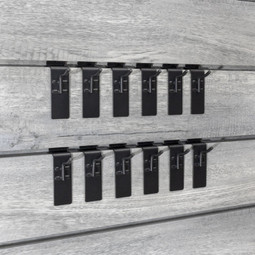 Proslat Stealth 1 in. Single Hook (12-Pack)