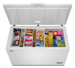 Whirlpool 16 cu. ft. Convertible Freezer-to-Fridge Chest Freezer with 3 Storage Baskets