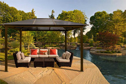 Paragon Outdoor Madrid 10x13 Hard Top Gazebo