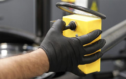 Ranger R80EX Tilt Back / Dual-Tower Assist / 34" Clamping Capacity - Yellow/Gray