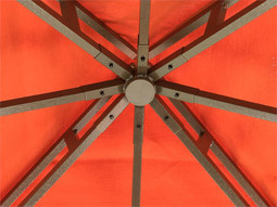 Paragon Outdoor Kingsbury 11x14 Gazebo with Rust Sunbrella Top & Mosquito Netting