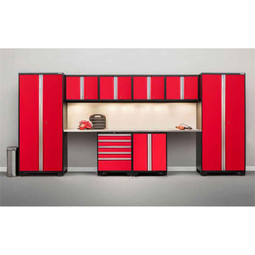 NewAge Pro Series 3.0 Red 10 PC Set w/Stainless Steel Top & LED Lights