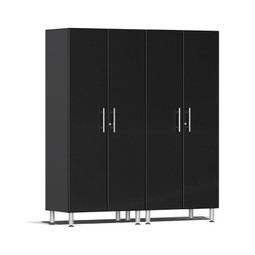 Ulti-MATE Garage 2.0 Series Black Metallic 2-Pc Tall Cabinet Kit Ulti-MATE Garage 2.0 Series Black Metallic 2-Pc Tall Cabinet Kit