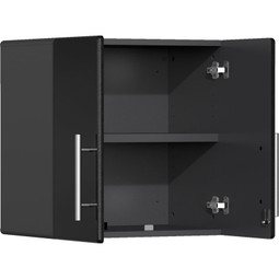Ulti-MATE Garage 2.0 Series Black Metallic 17-Piece Super-System with Bamboo Worktop Ulti-MATE Garage 2.0 Series Black Metallic 17-Piece Super-System with Bamboo Worktop