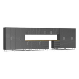 Ulti-MATE Garage 2.0 Series Grey Metallic 17-Piece Super-System Ulti-MATE Garage 2.0 Series Grey Metallic 17-Piece Super-System