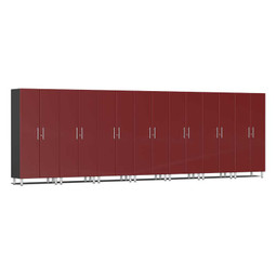 Ulti-MATE Garage 2.0 Series Red Metallic 7-Pc Tall Cabinet Kit Ulti-MATE Garage 2.0 Series Red Metallic 7-Pc Tall Cabinet Kit