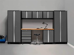 NewAge Bold 3.0 Grey 8 Piece Set w/Bamboo Worktop NewAge Bold 3.0 Grey 8 Piece Set w/Bamboo Worktop