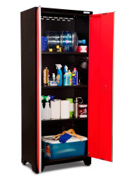 NewAge Bold 3.0 Red 12 Piece Set w/Stainless Steel Worktop & LED Lights