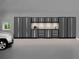 NewAge Bold 3.0 Grey 14 Piece Set with Stainless Steel Worktop & LED Lights NewAge Bold 3.0 Grey 14 Piece Set with Stainless Steel Worktop & LED Lights