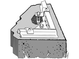 Arrow Concrete Anchor (Clips & Shields)