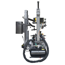 Ranger R76ATR Tilt-Back Tire Changer with Assist Tower - Yellow/Gray