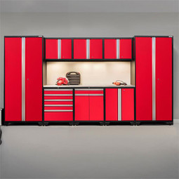 NewAge Pro Series 3.0 Red 9 Piece Set w/Stainless Steel Top