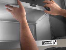 Gladiator Ready-to-Assemble White Full-Door Wall GearBox Gladiator Ready-to-Assemble White Full-Door Wall GearBox