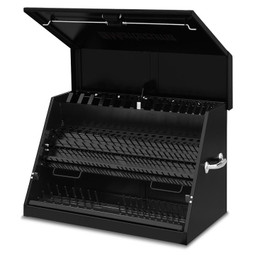 Montezuma 30" x 19" Portable Steel Toolbox - Black Montezuma 30" x 19" Portable Steel Toolbox - Black