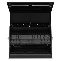 Montezuma 30" x 19" Portable Steel Toolbox - Black Montezuma 30" x 19" Portable Steel Toolbox - Black