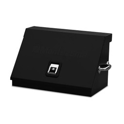 Montezuma 23" x 14" Portable Steel Toolbox - Black Montezuma 23" x 14" Portable Steel Toolbox - Black