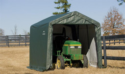 ShelterLogic ShelterCoat 10 x 12 x 8 ft. Garage Peak Green Cover