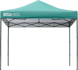 Quick Shade Solo Steel 100 10 x 10 ft. Straight Leg Canopy - Turquoise