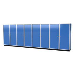 Moduline PRO II Series Garage Cabinet Combination 20 Foot Wide #PGC020-02X Moduline PRO II Series Garage Cabinet Combination 20 Foot Wide #PGC020-02X