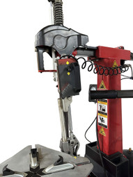 Tuxedo TC-1300 Tire Changer - Tiltback Press Arm w/ Leverless Demount Tool