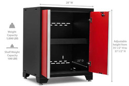 NewAge Pro Series 3.0 Red 2-Door Base Cabinet NewAge Pro Series 3.0 Red 2-Door Base Cabinet