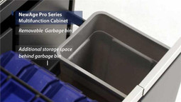 NewAge Pro Series 3.0 White w/Platinum Door Multi-Functional Cabinet