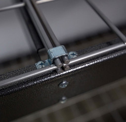 SafeRacks 2'x6'x7' Garage Shelving - Hammertone