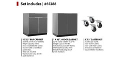 NewAge Aluminum Slate 64"W x 24"D Outdoor Kitchen Set NewAge Aluminum Slate 64"W x 24"D Outdoor Kitchen Set
