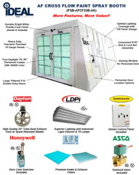 iDEAL Crossflow Paint Booth iDEAL Crossflow Paint Booth