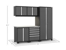 NewAge Pro Series 3.0 Grey 6 PC Set w/Stainless Steel Top & LED Lights