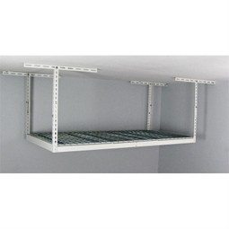 MonsterRax 3' x 6' Overhead Storage Rack 18" - 33" Drop - White