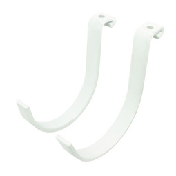 SafeRacks Rail Hooks (2-Pack) - White