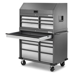Gladiator 41" 15 Drawer Mobile Tool Chest Combo Gladiator 41" 15 Drawer Mobile Tool Chest Combo