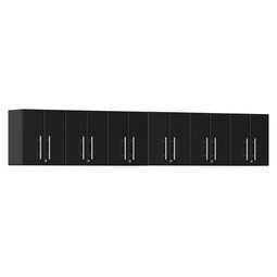Ulti-MATE Garage 2.0 Series Black Metallic 6-Piece Wall Cabinet Set Ulti-MATE Garage 2.0 Series Black Metallic 6-Piece Wall Cabinet Set