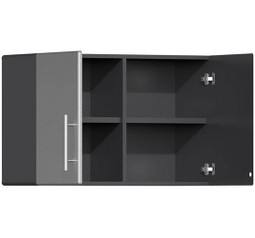 Ulti-MATE Garage 2.0 Series Silver Metallic 11-Piece Set with Bamboo Worktop