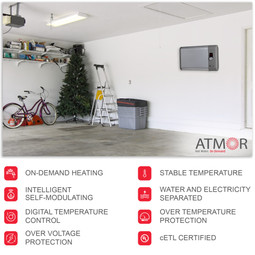 Atmor 36kW 7.1 GPM Electric Tankless Water Heater