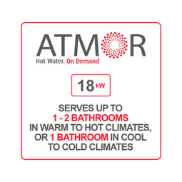 Atmor 18kW 3.73 GPM Electric Tankless Water Heater (3-Pack) Atmor 18kW 3.73 GPM Electric Tankless Water Heater (3-Pack)