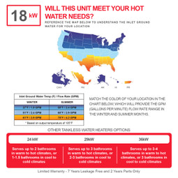 Atmor 18kW 3.73 GPM Electric Tankless Water Heater (3-Pack) Atmor 18kW 3.73 GPM Electric Tankless Water Heater (3-Pack)