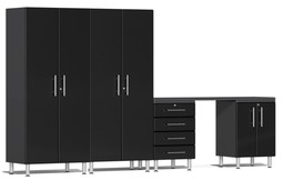 Ulti-MATE Garage 2.0 Series Black Metallic 5 Piece Kit