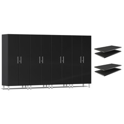 Ulti-MATE Garage 2.0 Series Black Metallic 6-Piece Cabinet Bundle Ulti-MATE Garage 2.0 Series Black Metallic 6-Piece Cabinet Bundle