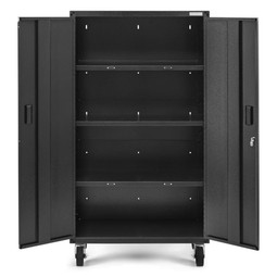 Gladiator Ready-to-Assemble Hammered Granite Mobile Storage GearBox