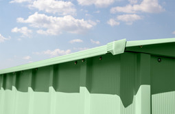 Arrow Classic Steel Storage Shed 10x14 - Sage Green