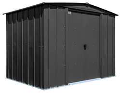 Arrow Classic Steel Storage Shed 8x6 - Charcoal