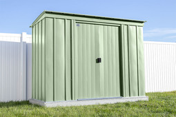 Arrow Classic Steel Storage Shed 8x4 - Sage Green