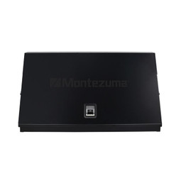 Montezuma 41" x 18" Steel Triangle Toolbox - Black