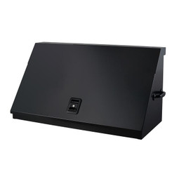 Montezuma 41" x 18" Steel Triangle Toolbox - Flat Black