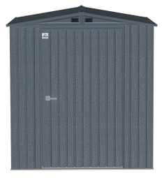 Arrow Elite Steel Storage Shed 6x6 Anthracite
