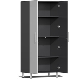Ulti-MATE Garage 2.0 Series Silver Metallic 6 PC Kit with Worktop Ulti-MATE Garage 2.0 Series Silver Metallic 6 PC Kit with Worktop